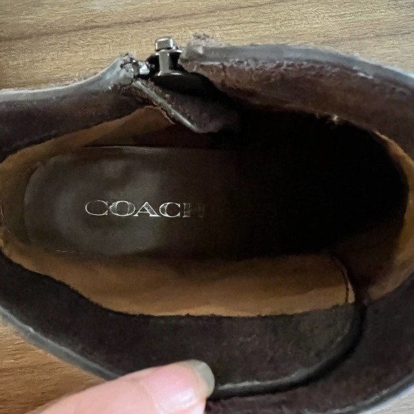 Coach Patricia Suede Ankle Boots Size 9 - Picture 8 of 10